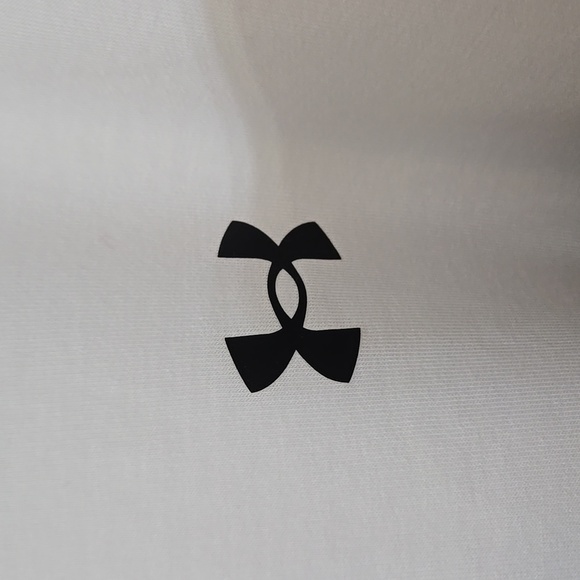 Under Armour White and Gray Ombre Long Sleeve Shirt Womens 2X Light Cozy - Picture 3 of 5